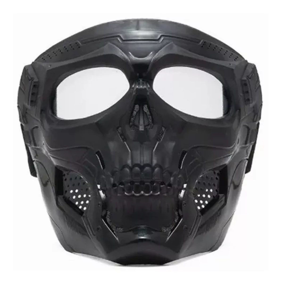 Mascara Skull Careta Casco Tactico Gotcha Airsoft Transparente