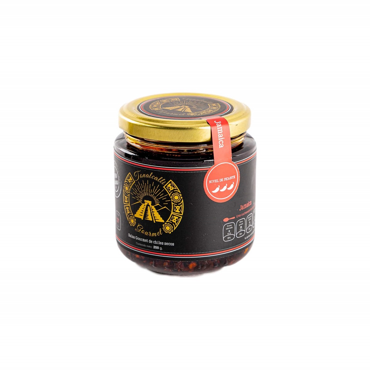 Salsa de Jamaica Gourmet Picante Medio 200gr