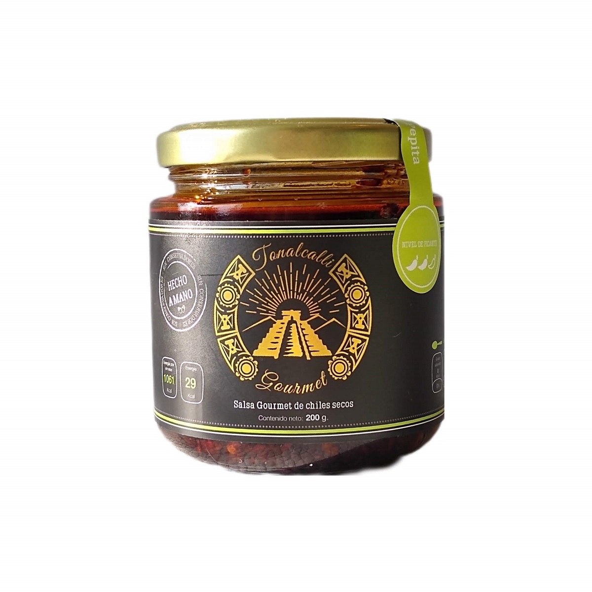 Salsa de Pepita Gourmet Picante Medio 200gr