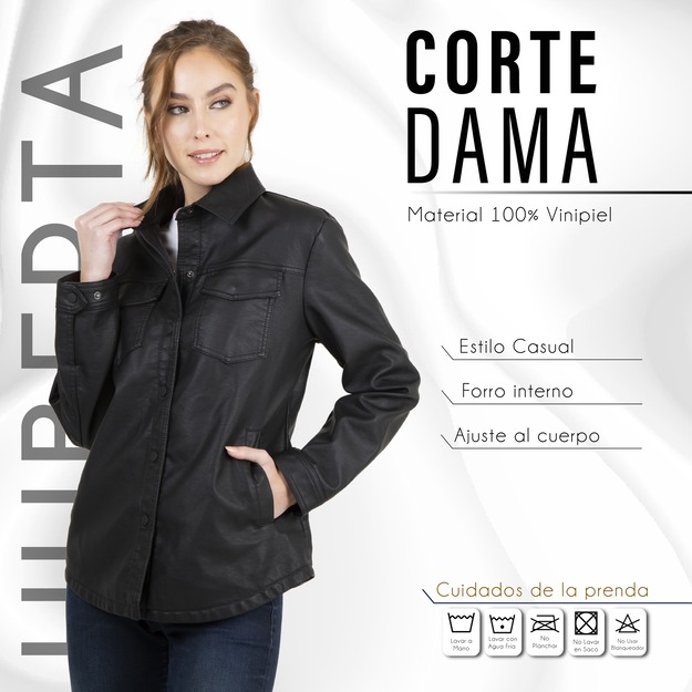 Chamarra Rompevientos Chaqueta De Piel Sintética Para Mujer Giovanni Gali