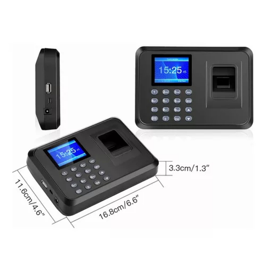 Reloj Checador Huella Biométrico Digital Memoria Internet