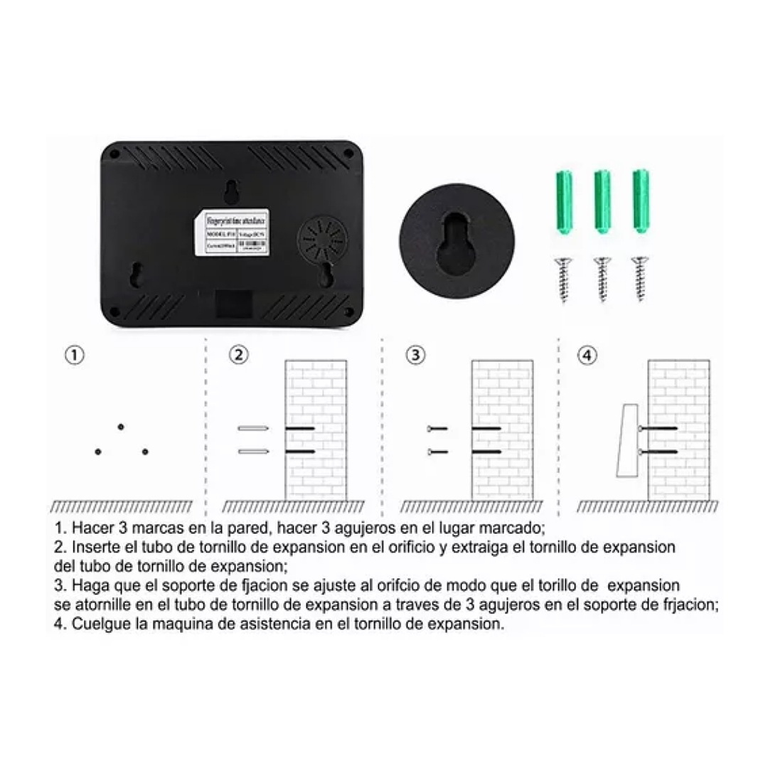 Reloj Checador Huella Biométrico Digital Memoria Internet
