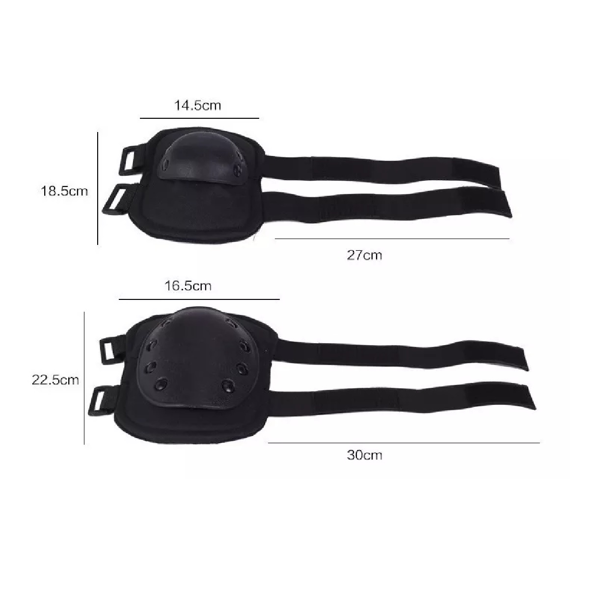 Juego De Rodilleras Y Coderas De Tiro / Deportes Militares