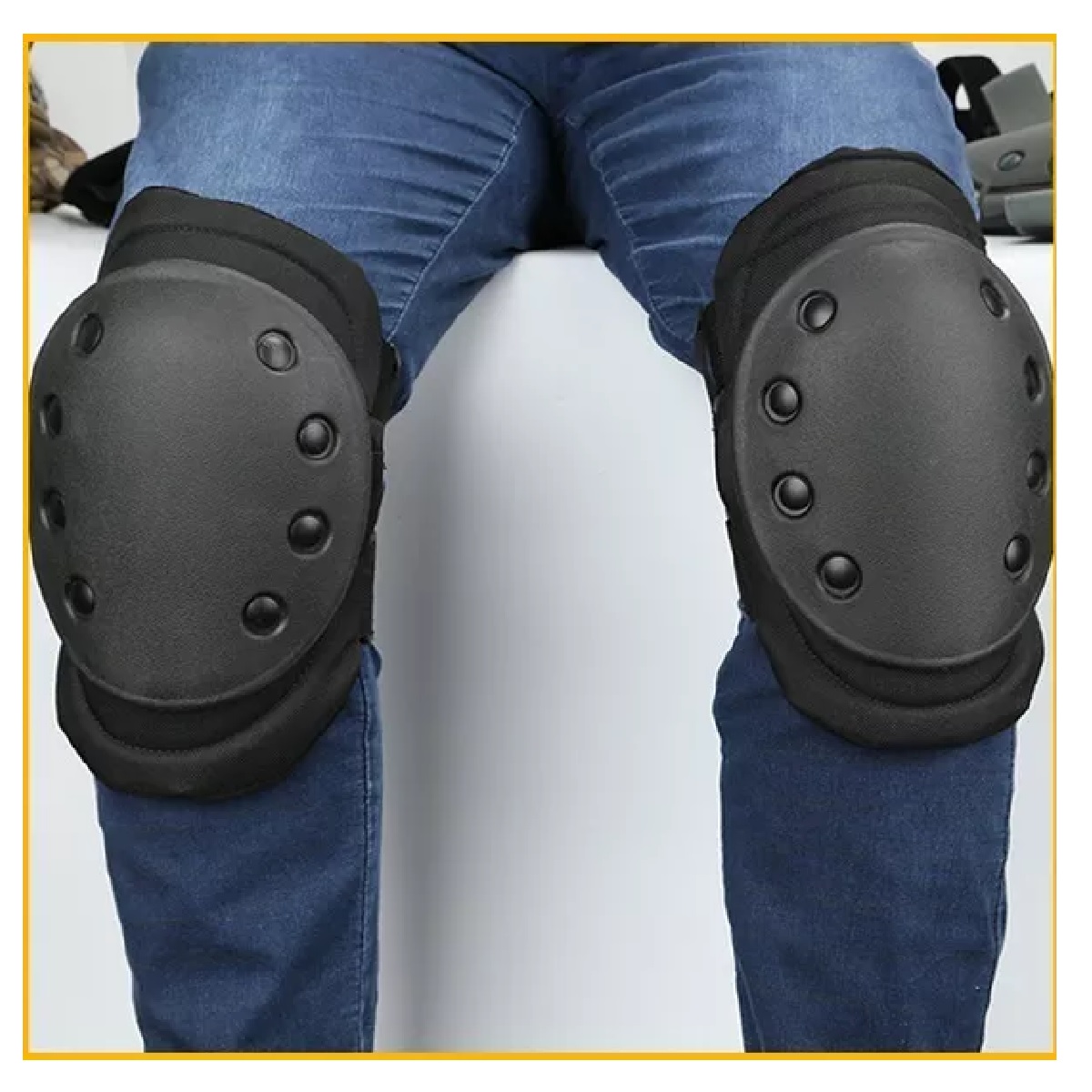 Juego De Rodilleras Y Coderas De Tiro / Deportes Militares