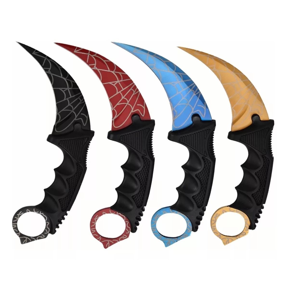 Cuchillo Karambit Cuchillo Tactico Militar Caceria 4pcs
