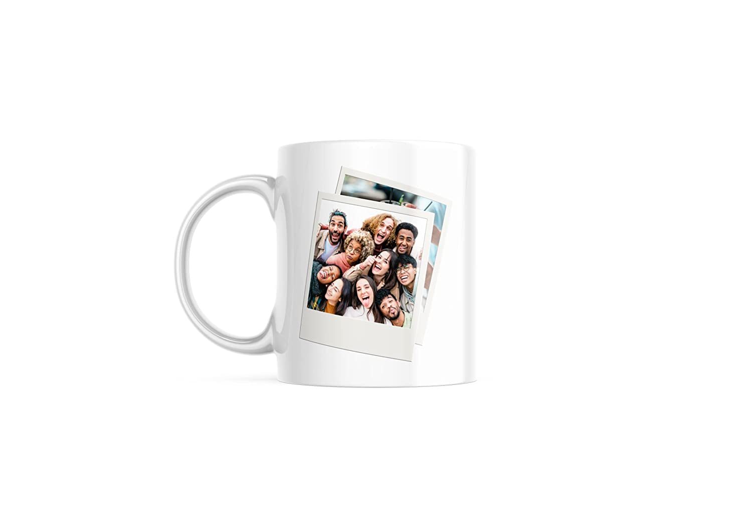 Taza Personalizada"AMIGOS" con código Spotify y fotografía