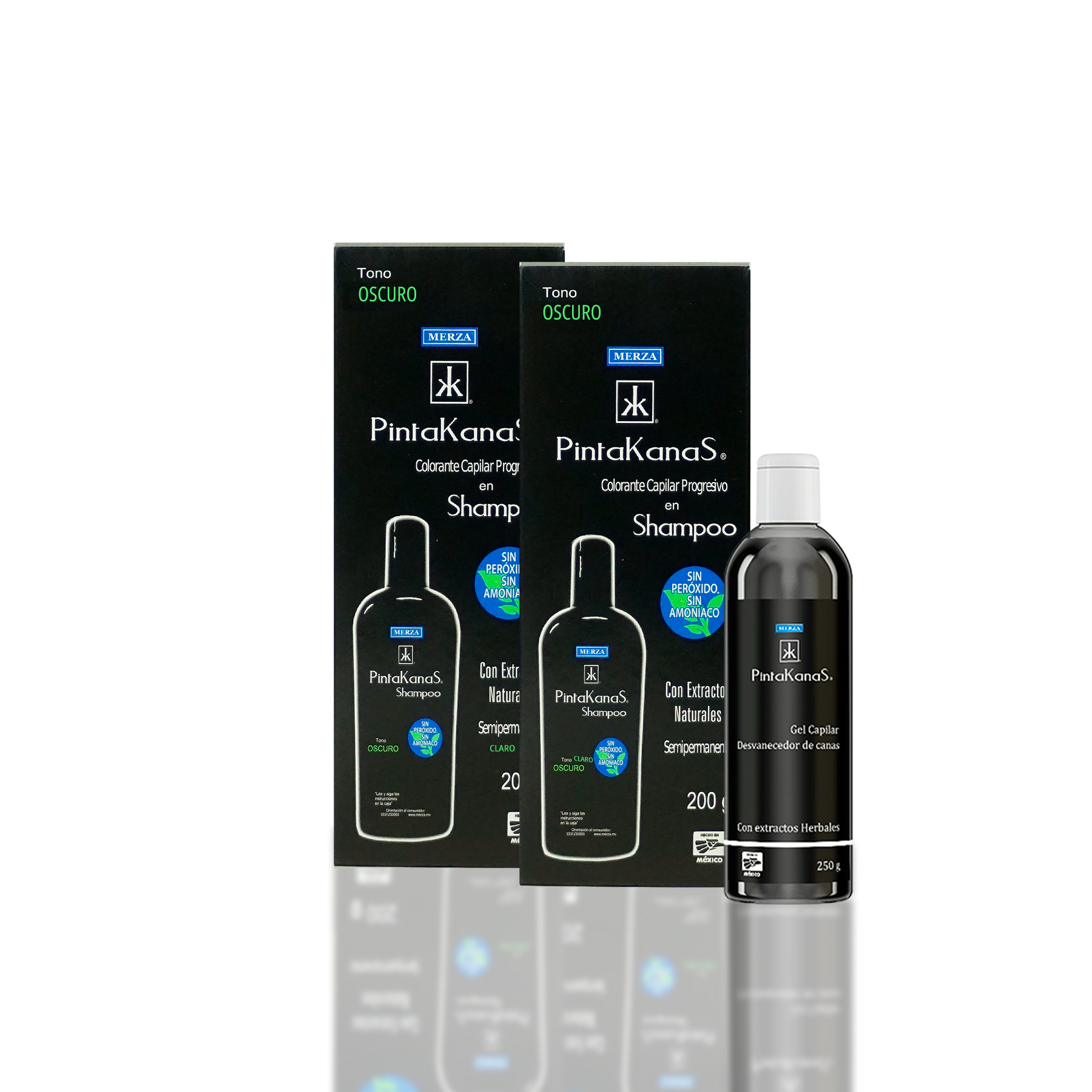 Pack 2 Shampoo Pintakanas Oscuro + Gel Capilar Pintakanas