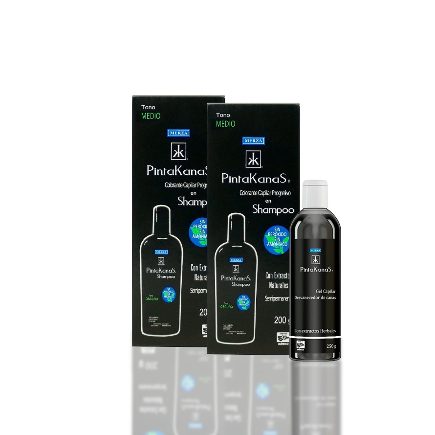 Pack 2 Shampoo Pintakanas Medio + Gel Capilar Pintakanas