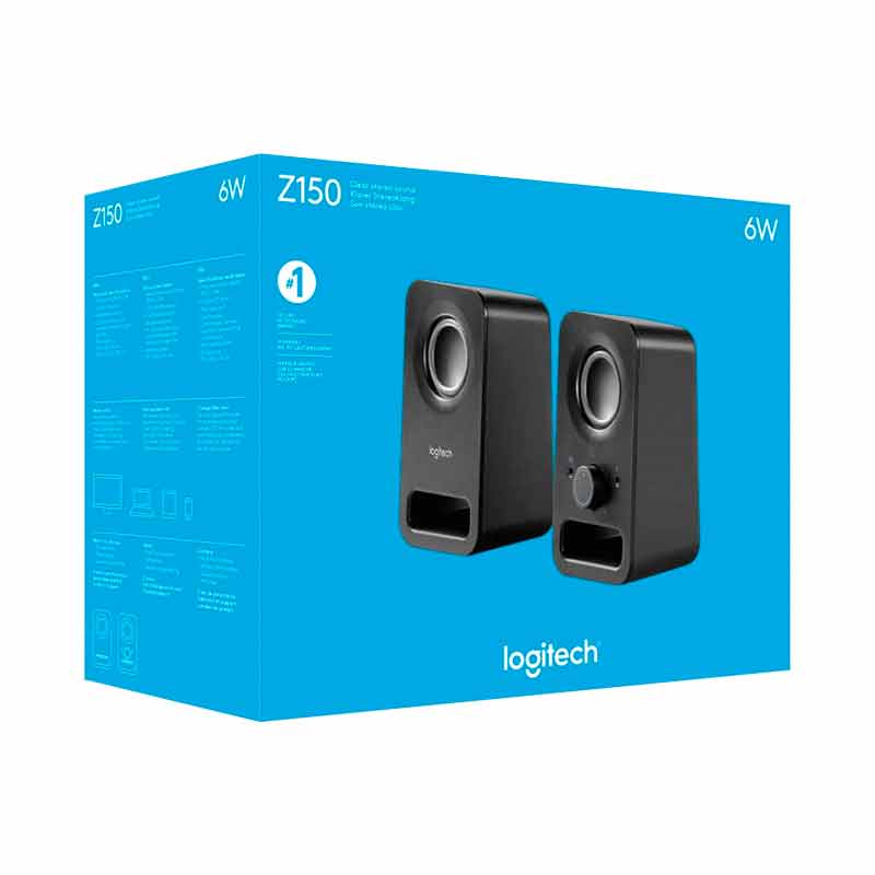 Bocinas Logitech Z150 Sonido Estéreo 2.0