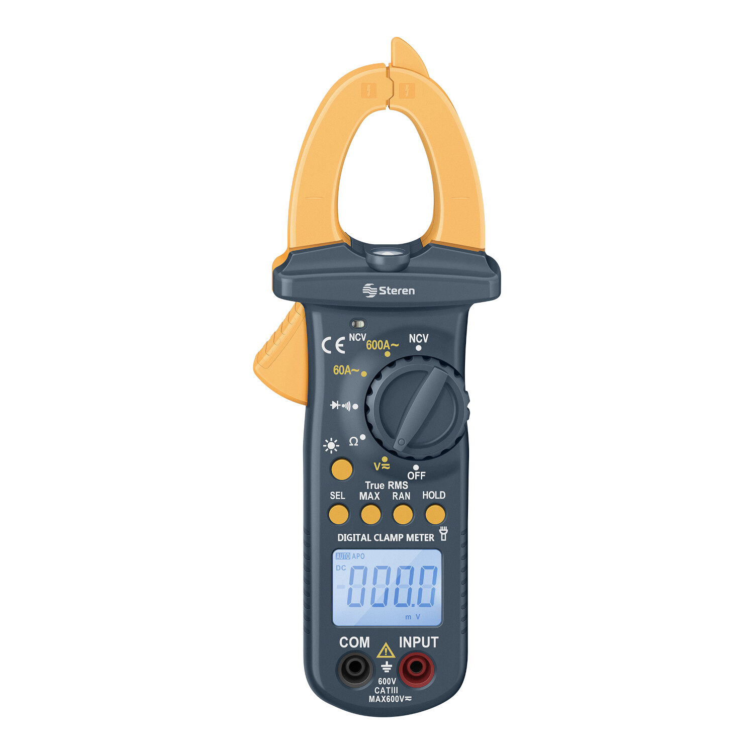 Multímetro Profesional De Gancho Rms Con Auto Ran | Mul-110 