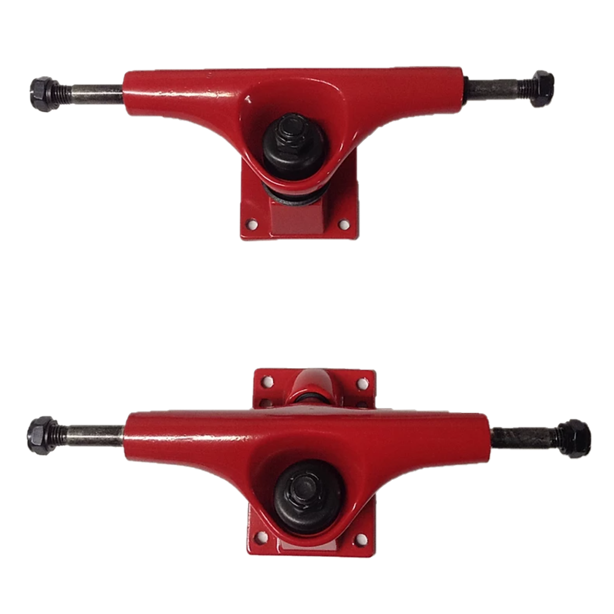 Trucks para patineta Skate color Rojo
