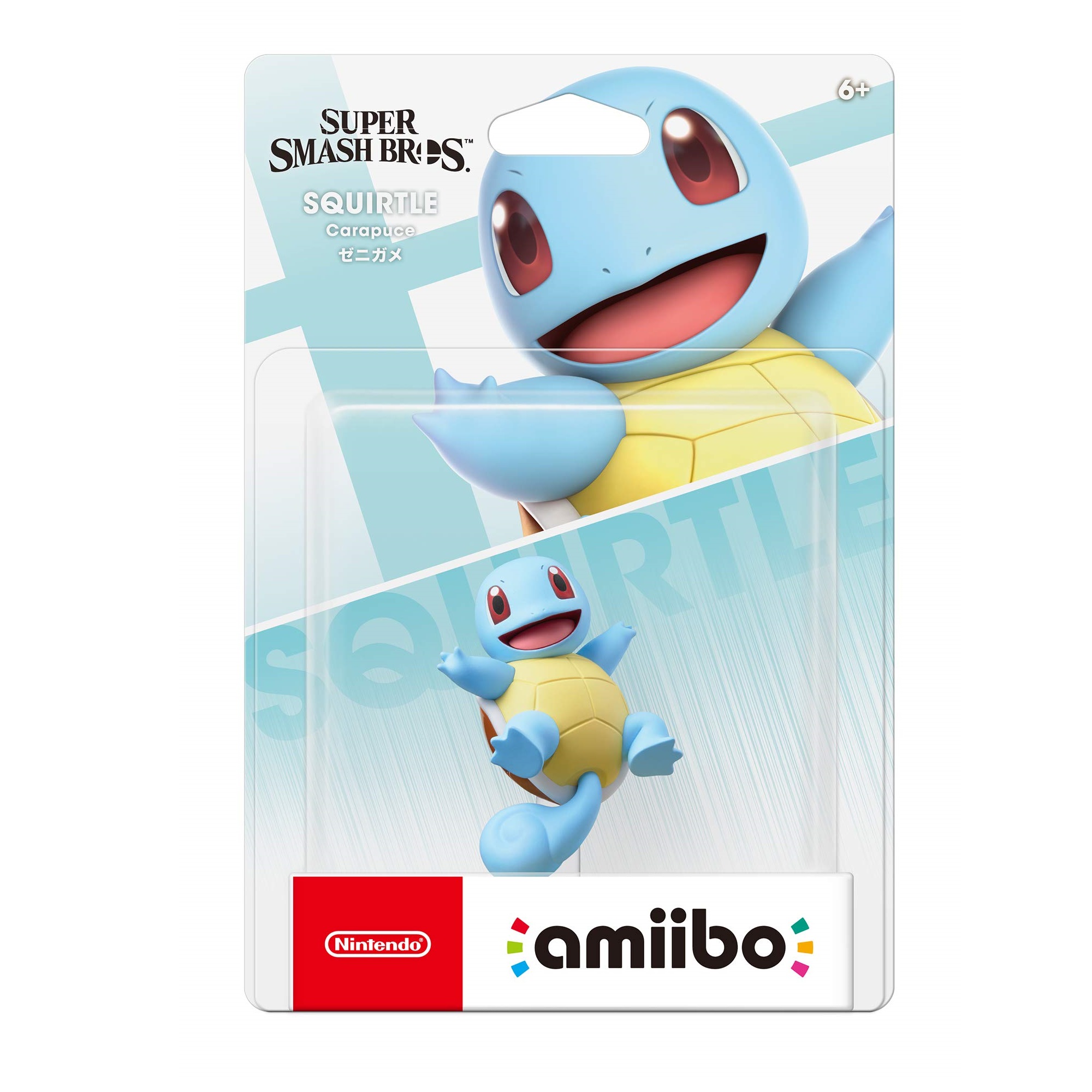 Figura Amiibo Nintendo Squirtle Modelo Super Smash Bros