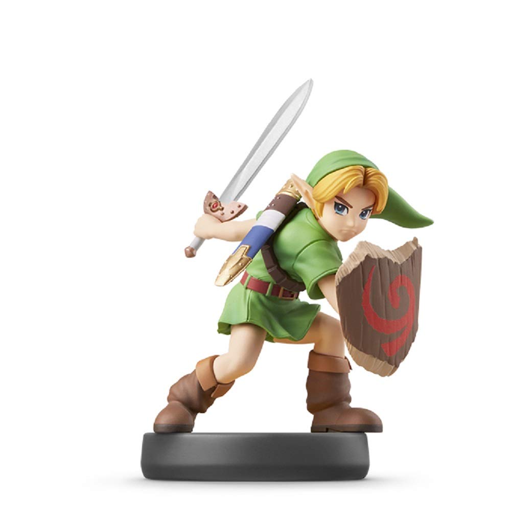 Figura Amiibo Nintendo Young Link Modelo Super Smash Bros