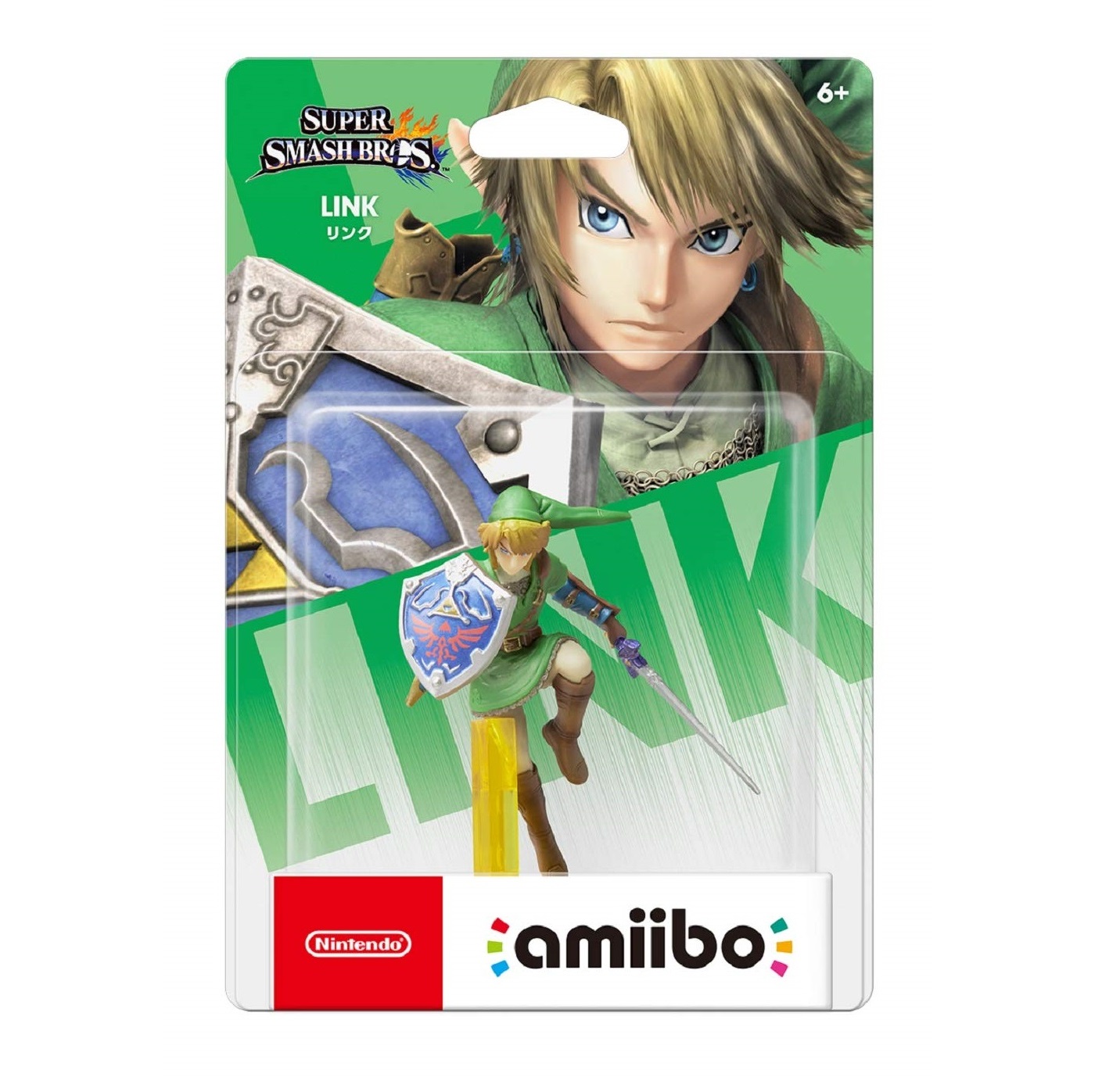 Figura Amiibo Nintendo Link Modelo Super Smash Bros