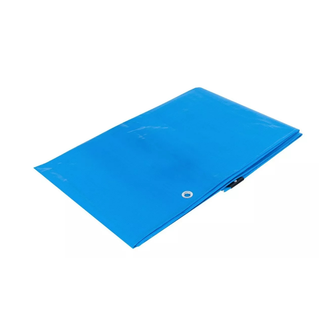 Par De Lonas Reforzadas, 1.5 X 2 Mt Cada Una Color Azul