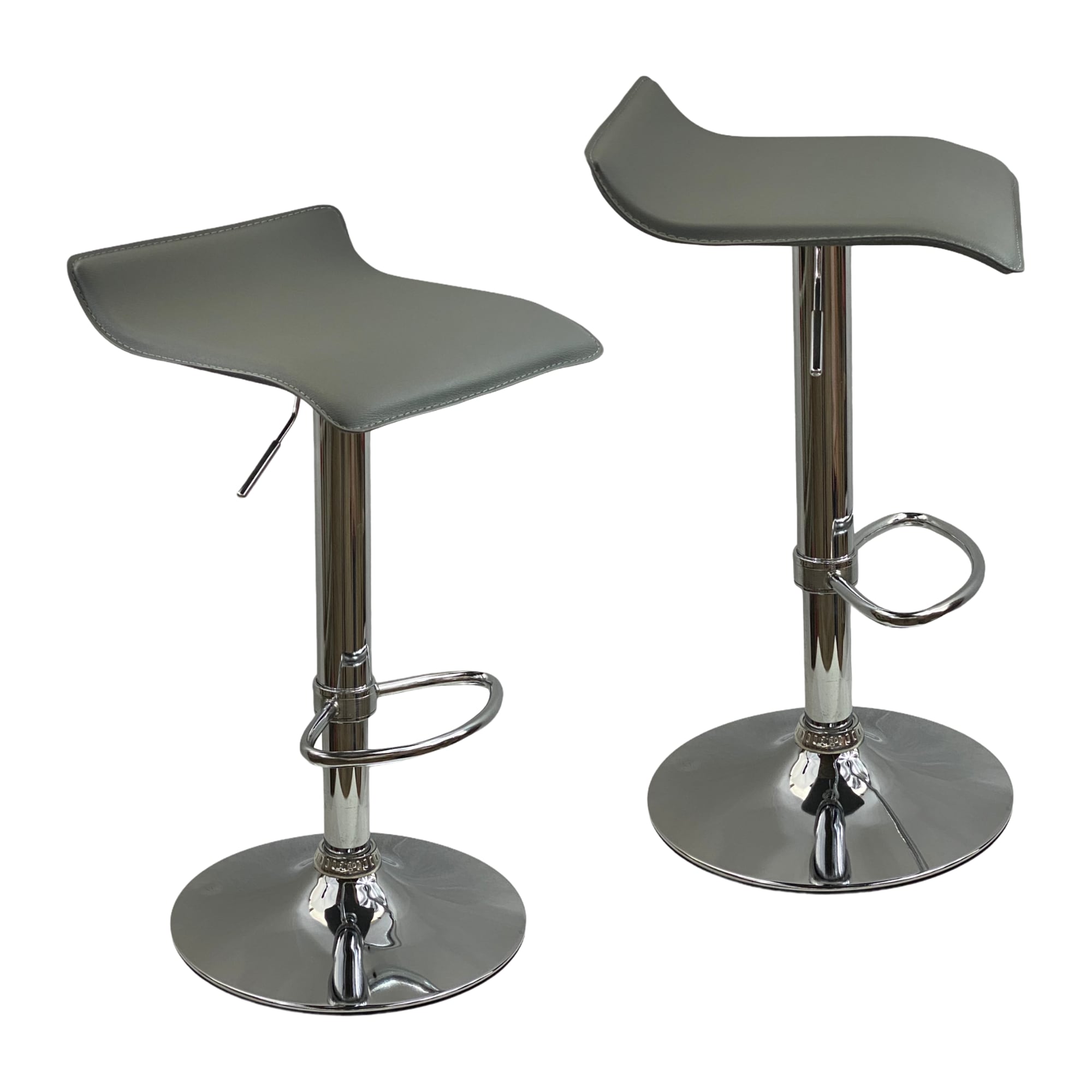 2 Bancos para barra de cocina bar altura ajustable giratorio Punto y Compra 207.