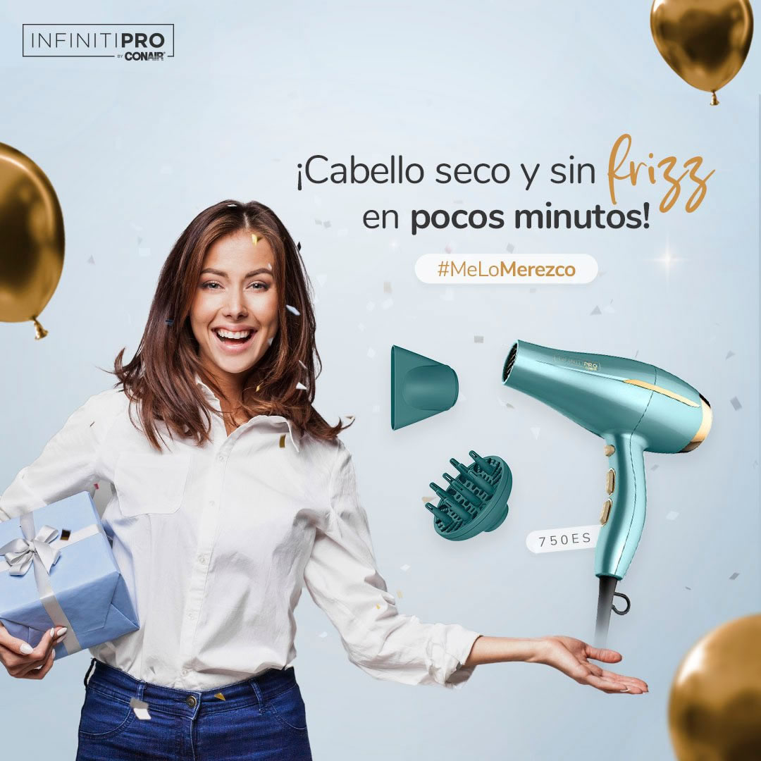 Secadora de cabello infiniti best sale pro conair