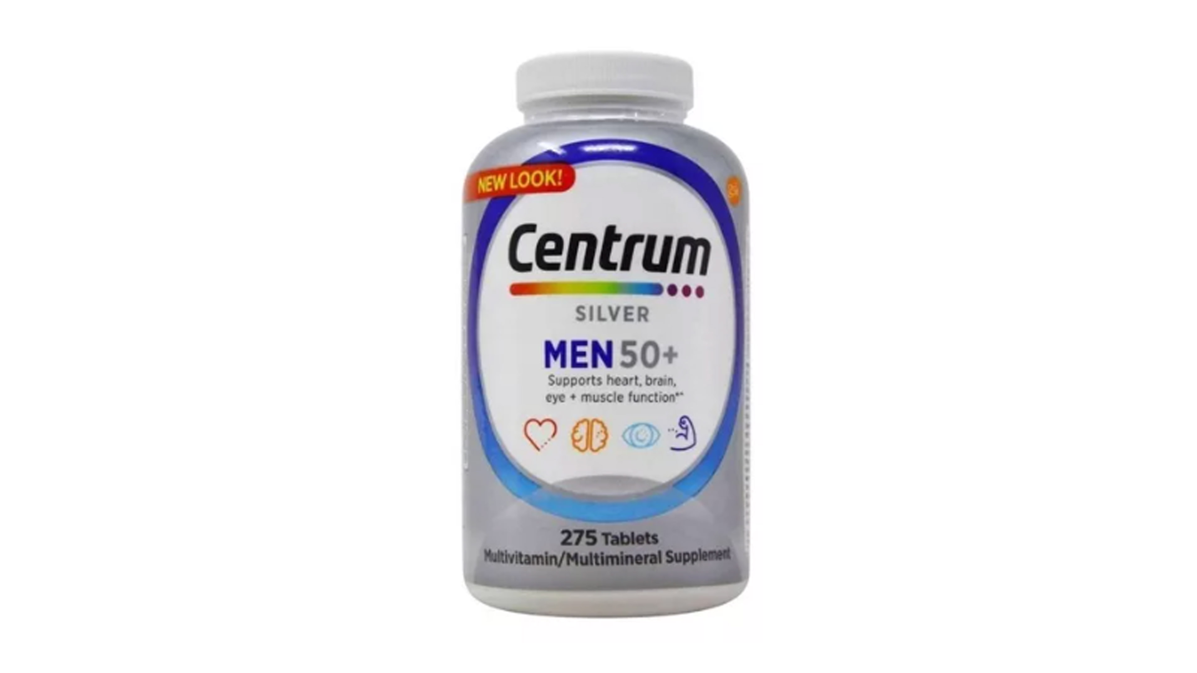 Centrum Silver Men 50 Multivitaminico con 275 tabletas 