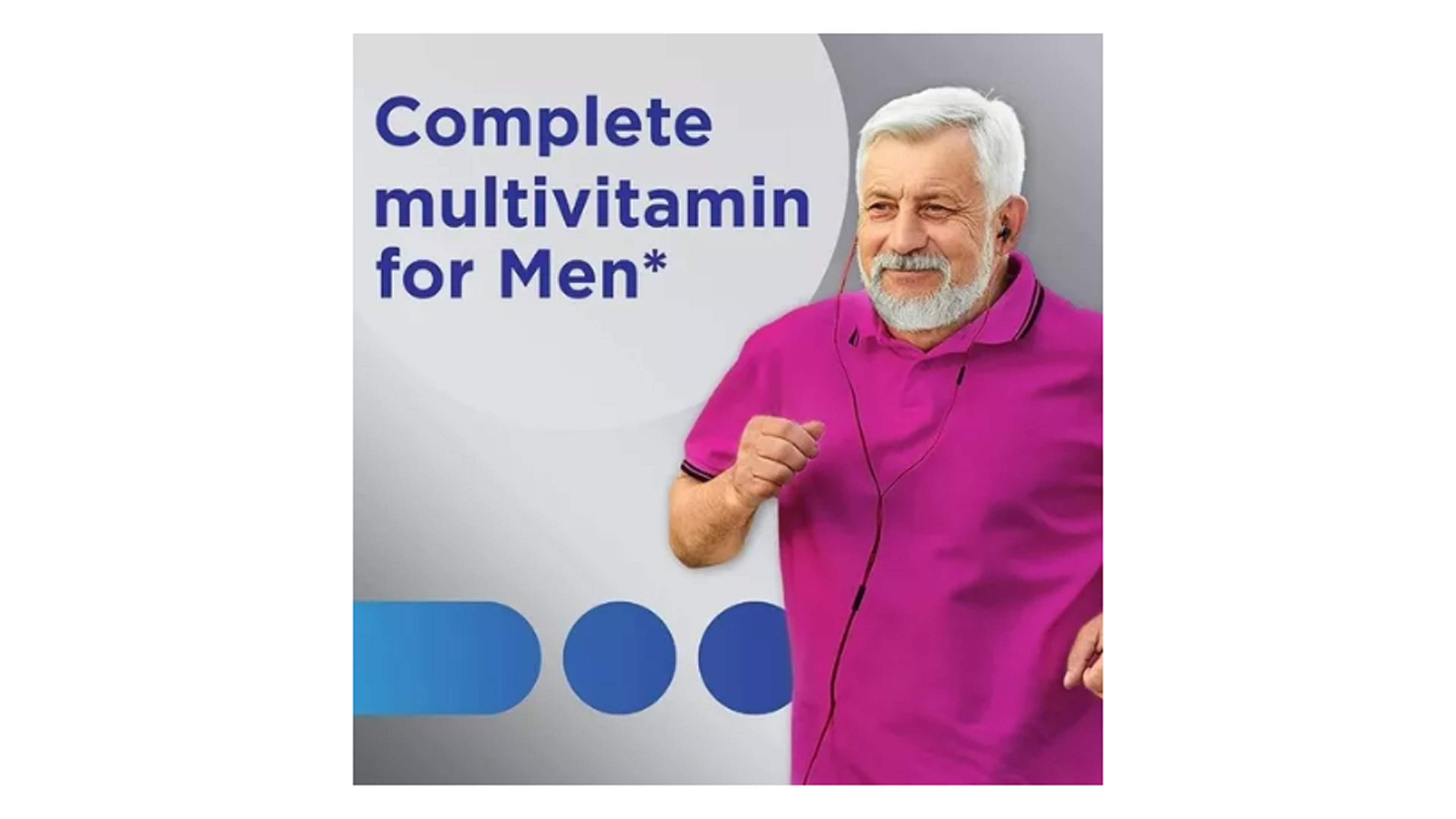 Centrum Silver Men 50 Multivitaminico con 275 tabletas 