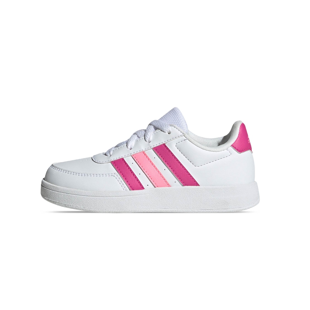 TENIS ADIDAS CASUAL BREAKNET  2.0 K BLANCO/ROSA DE MUJER HP8959.