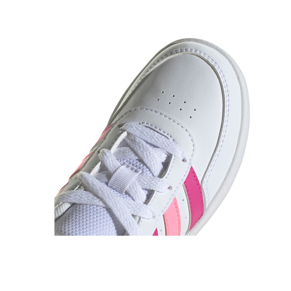 TENIS ADIDAS CASUAL BREAKNET  2.0 K BLANCO/ROSA DE MUJER HP8959.