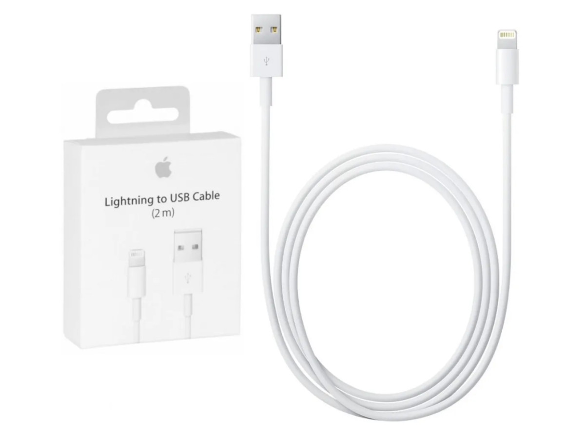 Cable Lightning Apple 2 metros iPhone iPad iPod