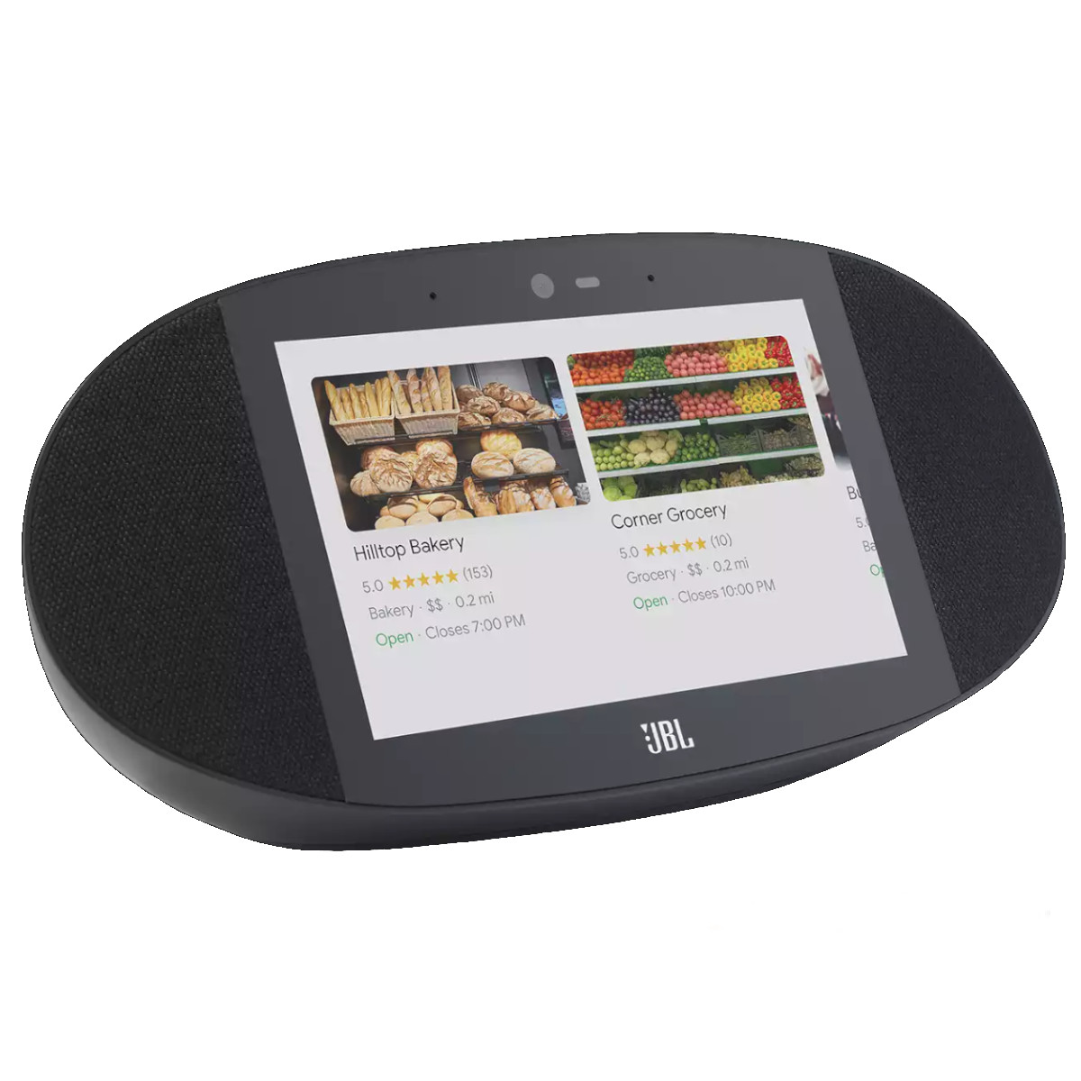 Pantalla JBL Link View 8 Pulgadas Google Assistant Touch IPX4 Negro