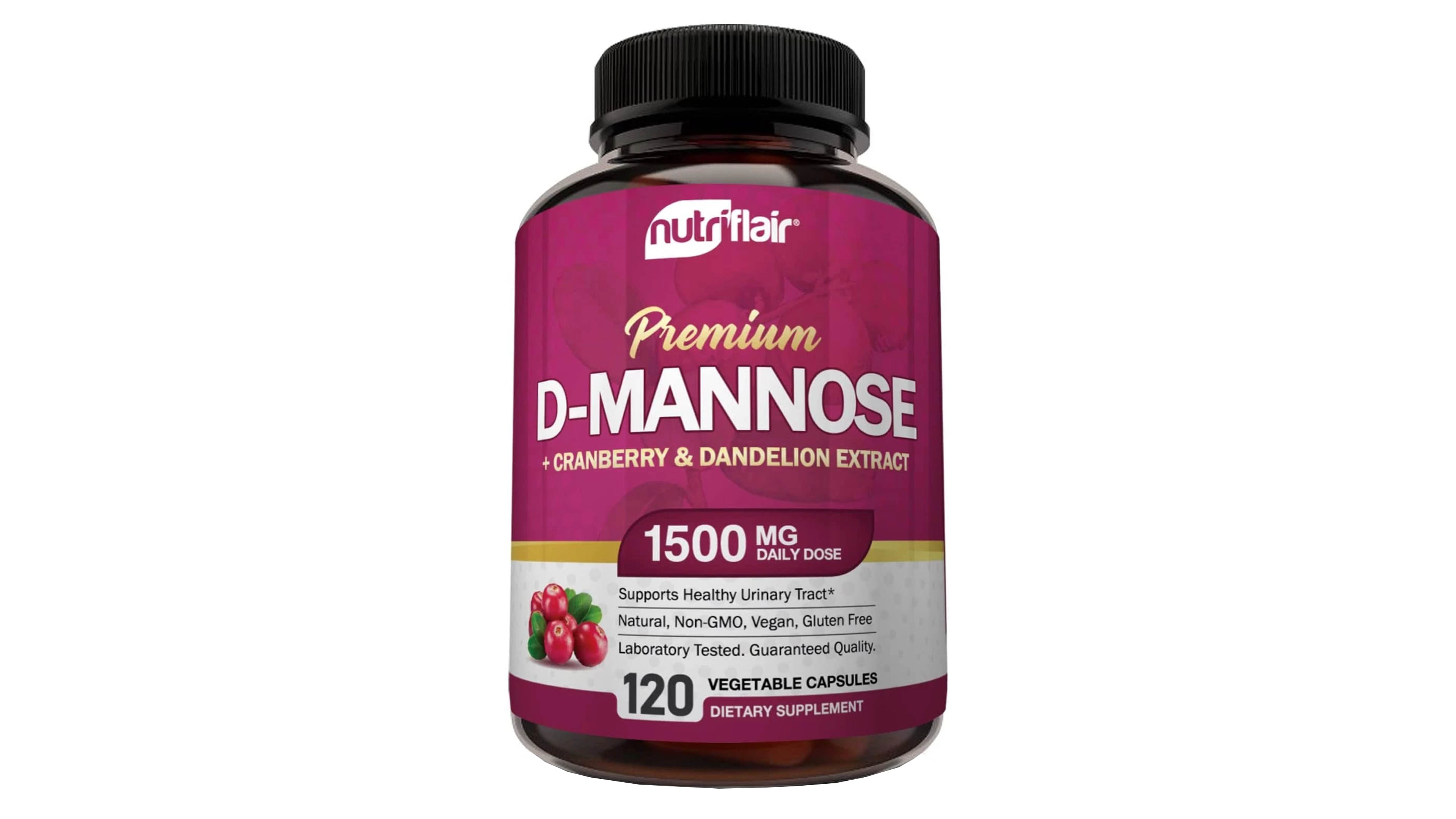 D-manosa Nutriflair Salud Tracto Urinario 120 Caps D-mannose NutriFlair