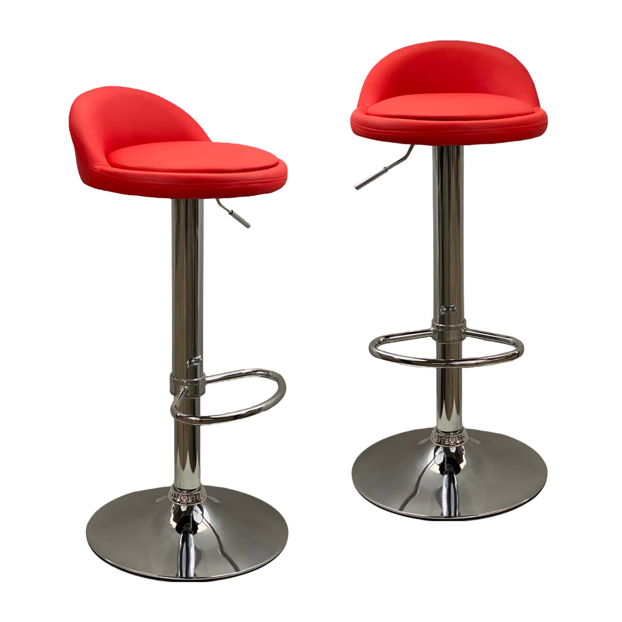 2 Bancos para barra de cocina bar altura ajustable giratorio Punto y Compra 362