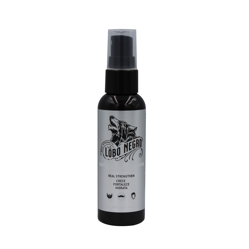 Tratamiento Crecimiento Cabello Y Barba 60 Ml - Lobo Negro