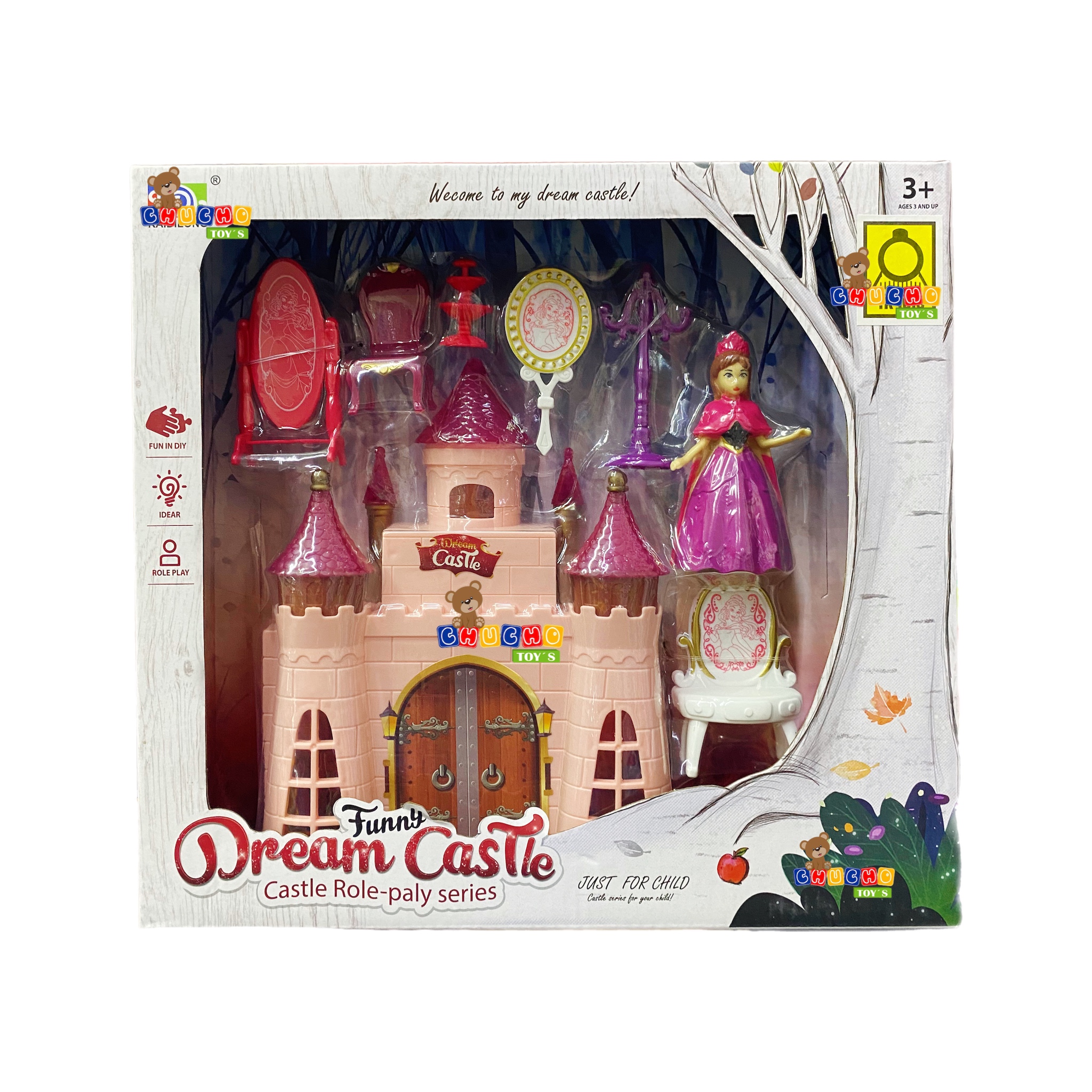 Castillo Princesas Con Accesorios Dream Castle