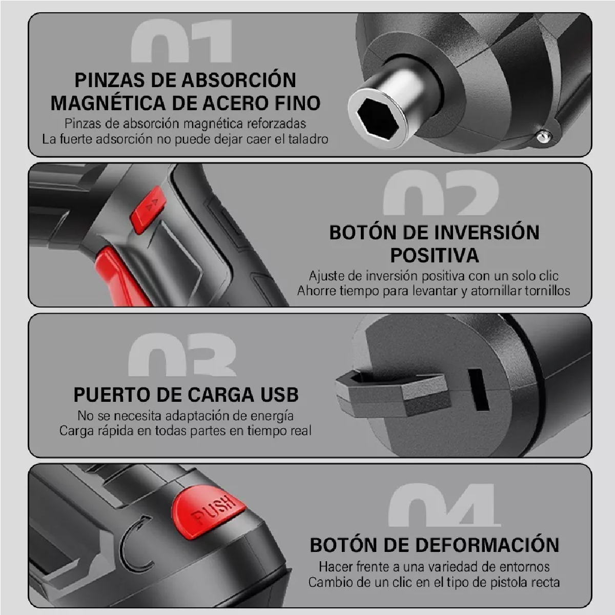 Juego De Destornilladores Eléctricos Reparación 51 Pcs