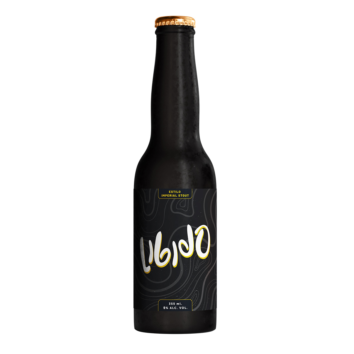 Botella de Cerveza Libido 355 ml.