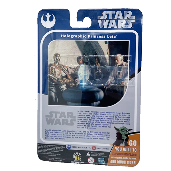 Star Wars Vintage Holograma Princesa Leia