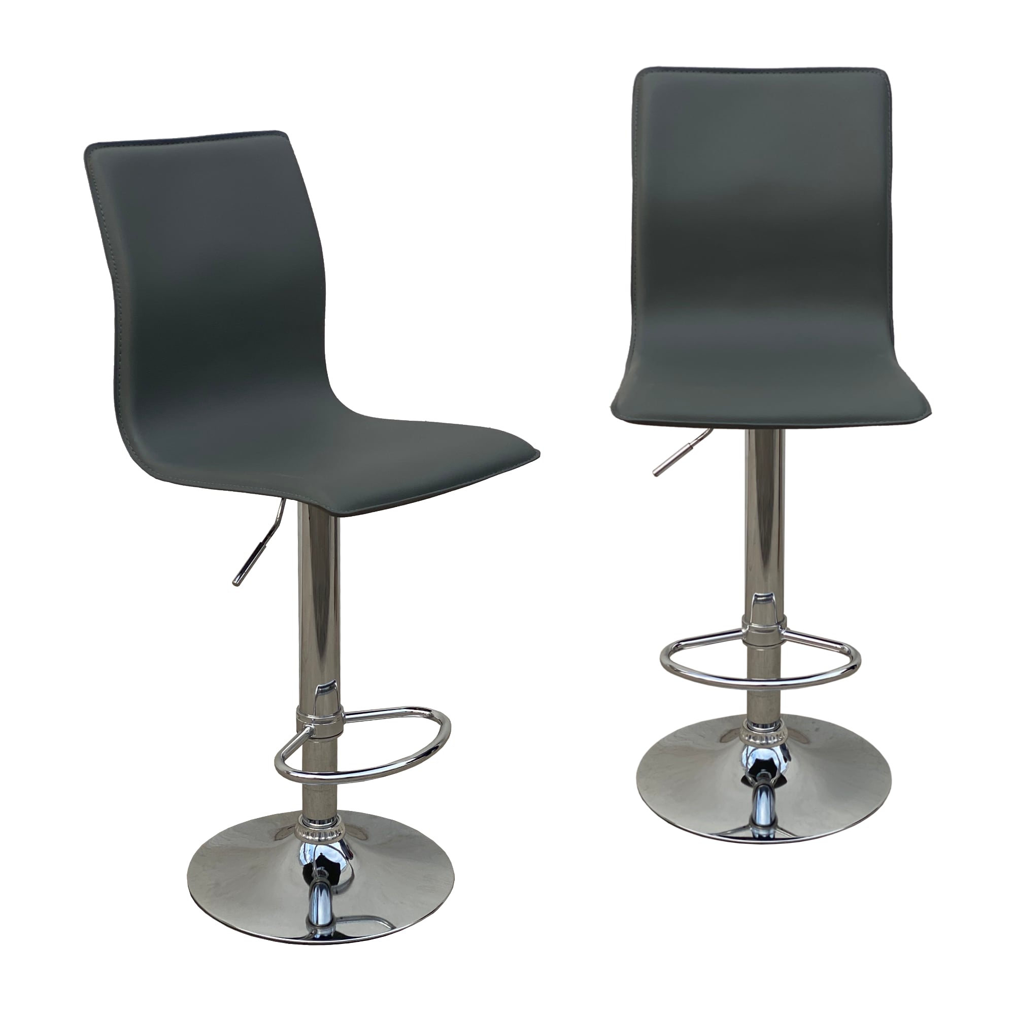 2 Bancos para barra de cocina bar altura ajustable giratorio Punto y Compra 211.