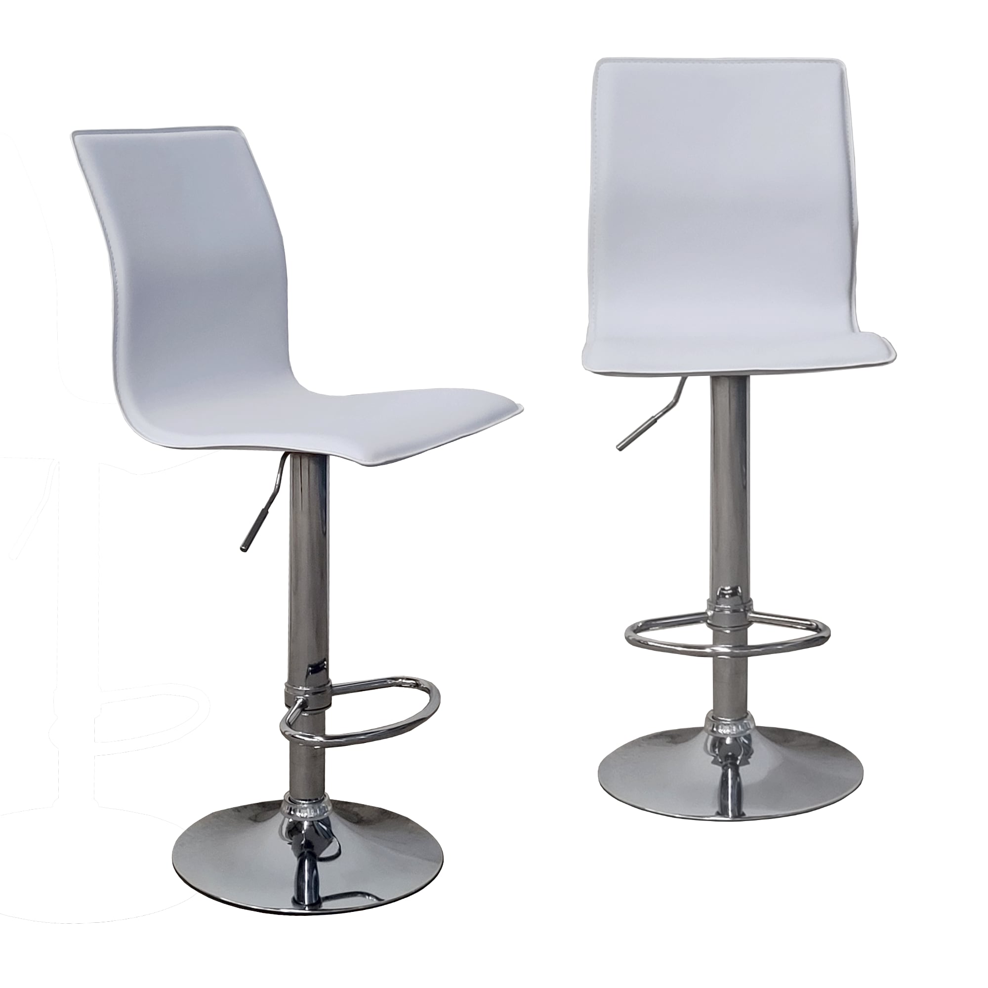 2 Bancos para barra de cocina bar altura ajustable giratorio Punto y Compra 211.