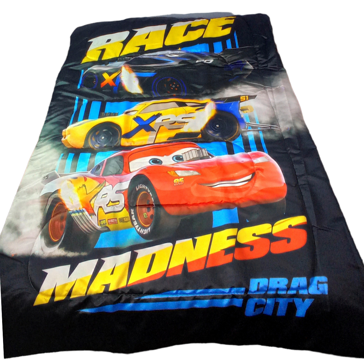 Edredón Cars Individual  Comforter Acolchado