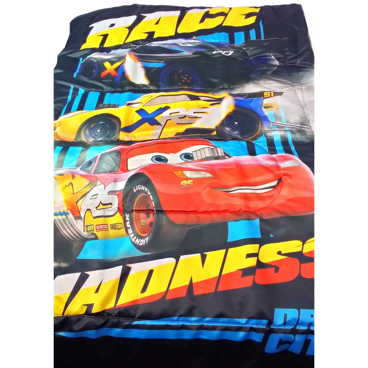 Edredón Cars Individual  Comforter Acolchado