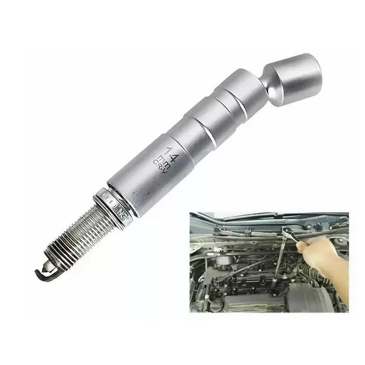 Dado Para Bujías 14mmFlexible-magnético Bmw, Nissan.