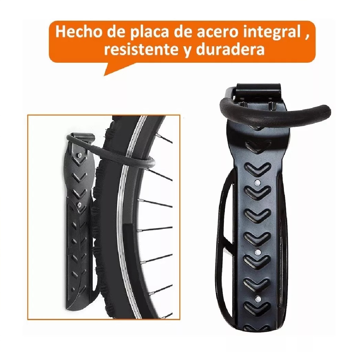 Gancho De Soporte Pared Para Bicicletas Suspensión 2 Piezas
