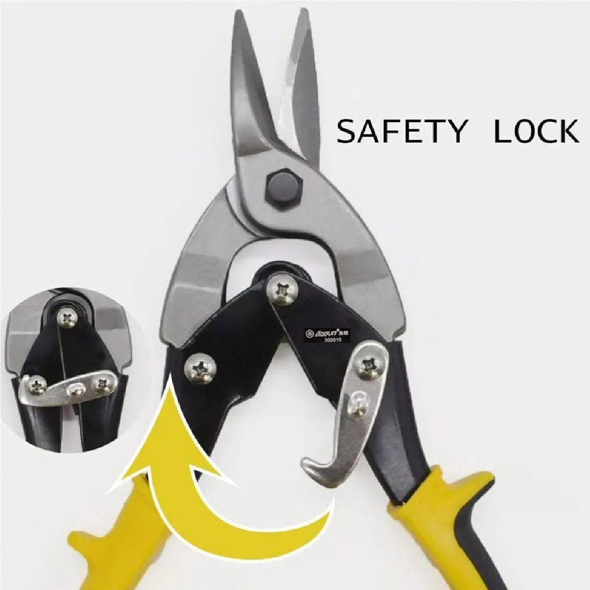 Tijeras Aviador Para Cortar Lamina Hojas Forjadas En Acero