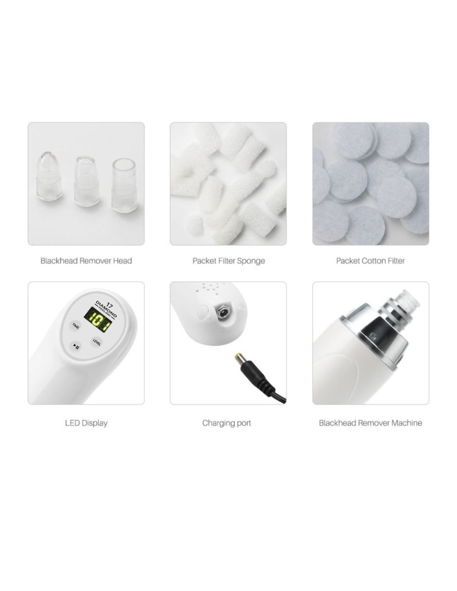 Microdermoabrasión portátil punta diamante Peeling Acne Estrias