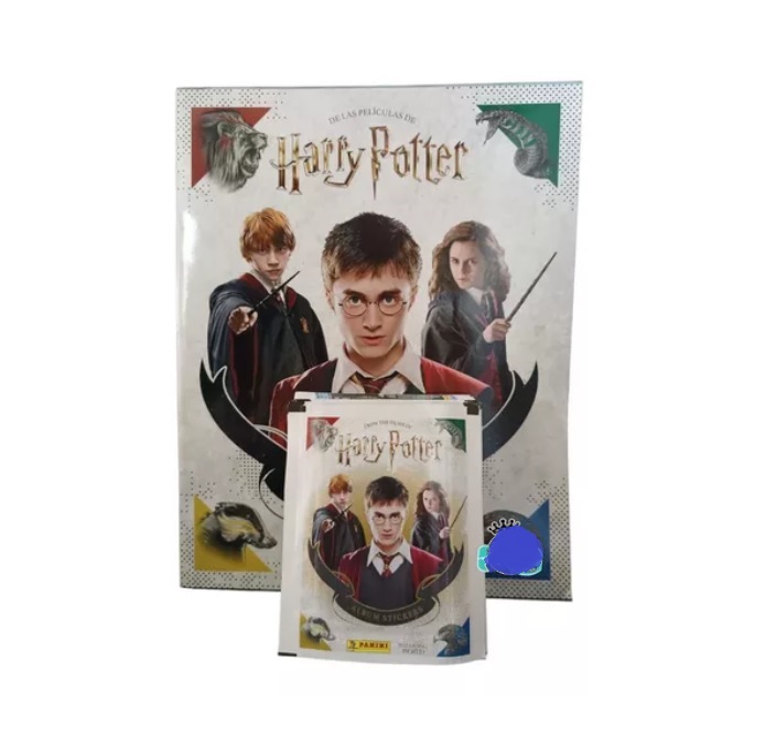 Album y 50 Sobres de Harry Potter Las Peliculas - Panini