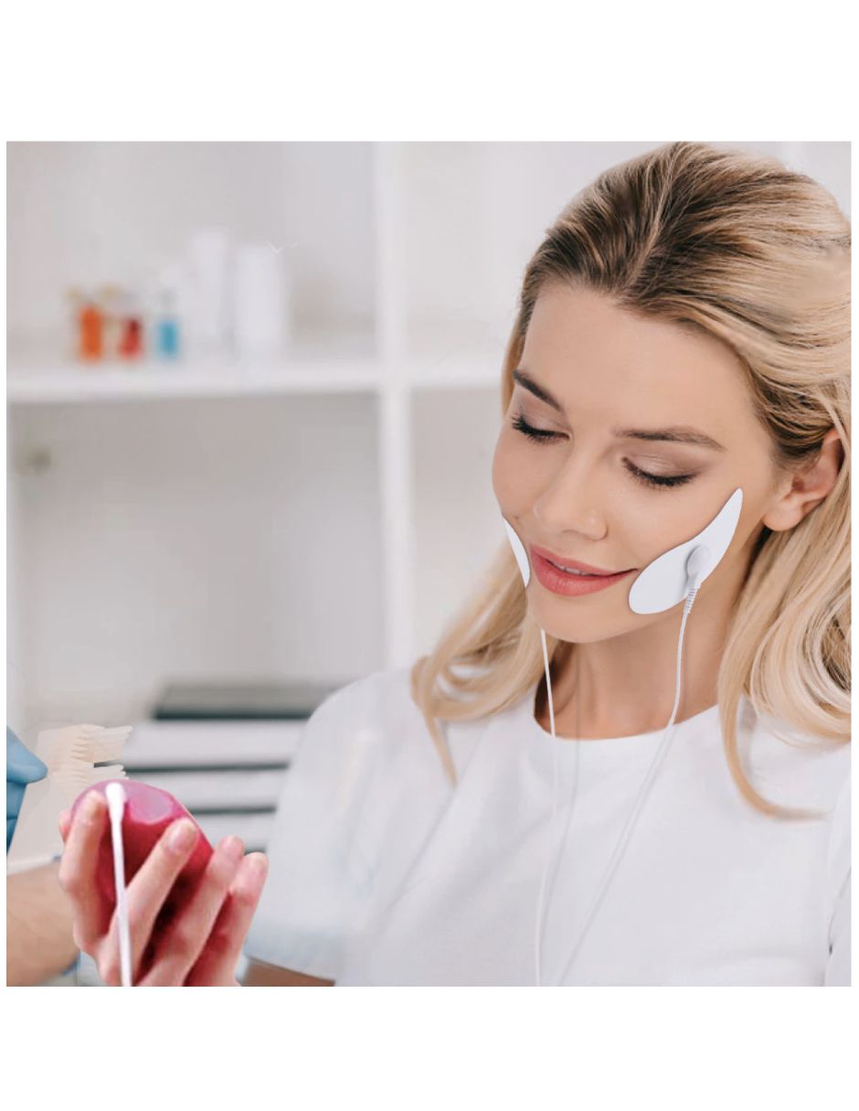 Electroestimulador Facial EMS Papada Cachetes Lifting Parálisis