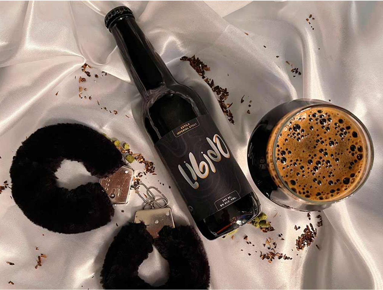 Botella de Cerveza Libido 355 ml.