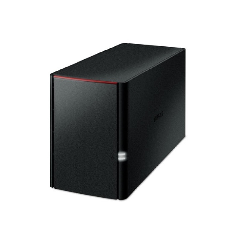 Buffalo NAS 2 Bahías LinkStation 220D Series, 12TB (incluye 2 HDD de 6TB) RAID 0/1