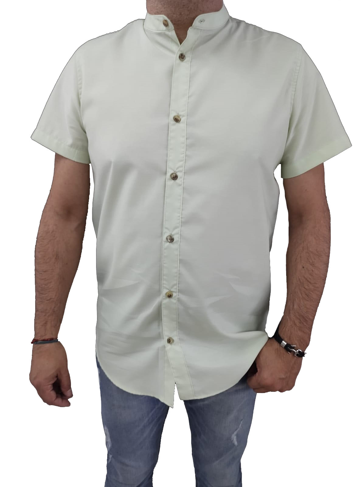 CAMISA FORUM CUELLO MAO PARA CABALLERO 	
