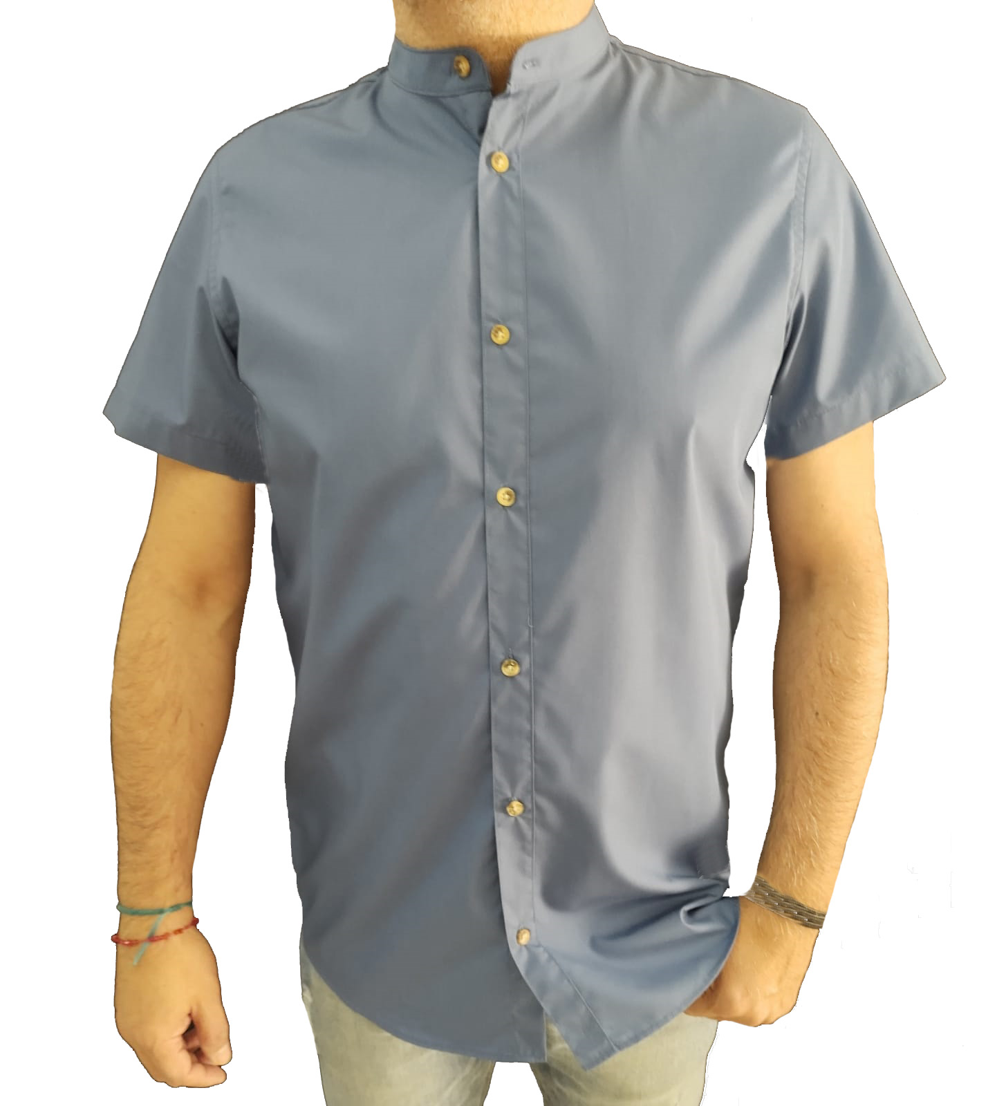 CAMISA FORUM CUELLO MAO PARA CABALLERO 	