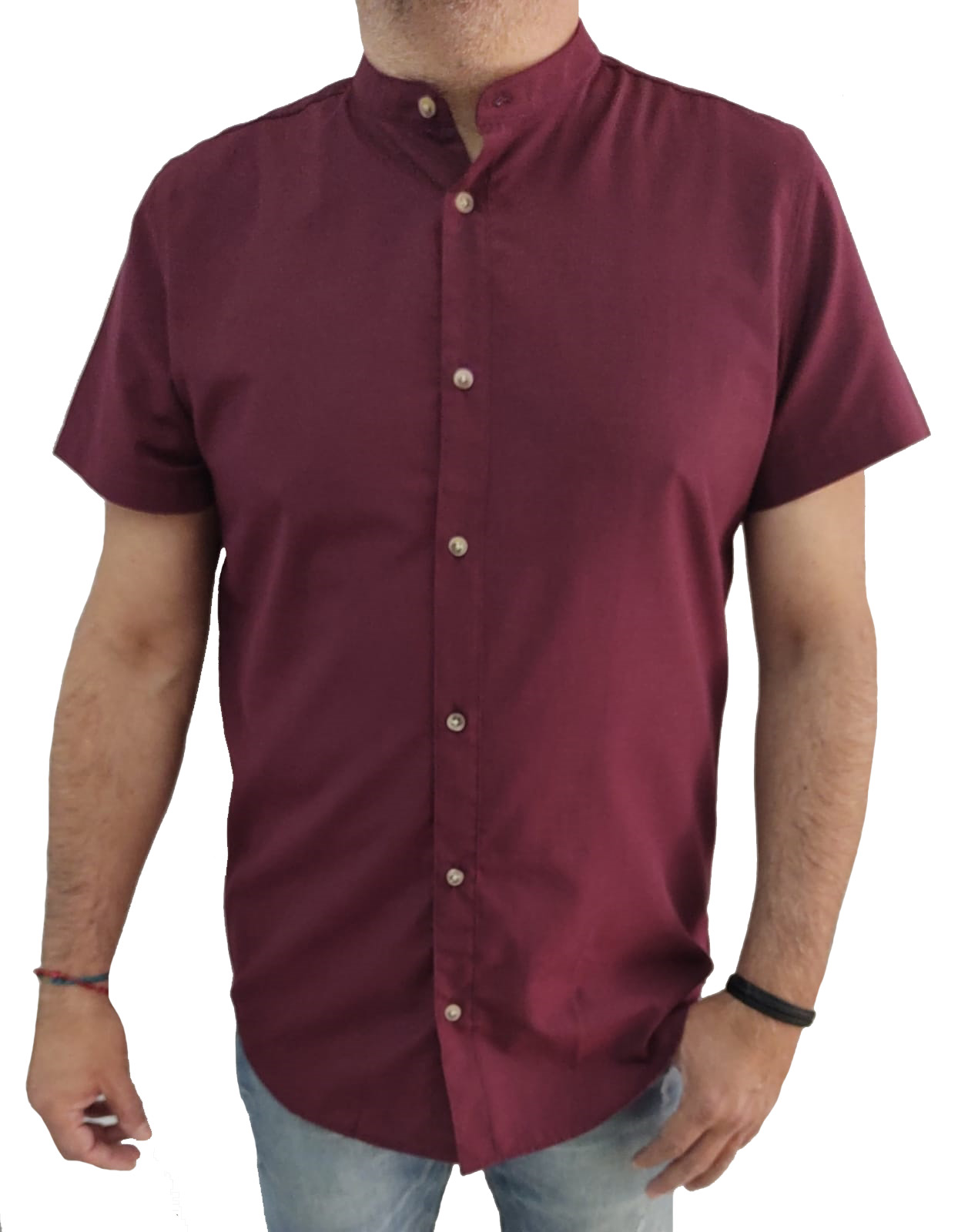 CAMISA FORUM CUELLO MAO PARA CABALLERO 	