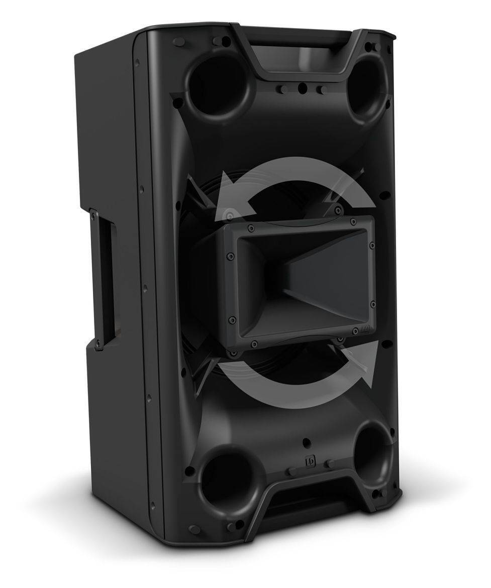 Bafle amplificado Ld Systems Icoa 15 A con bluetooth.